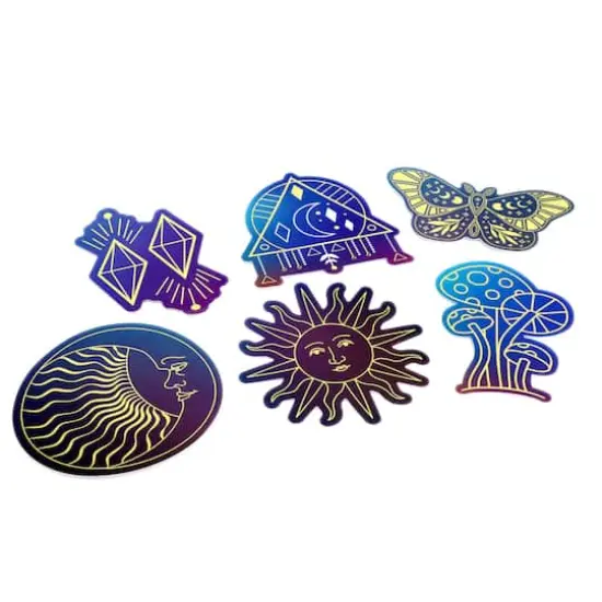 Celestial Vinyl Die Cut Stickers by Recollections&trade; {4}