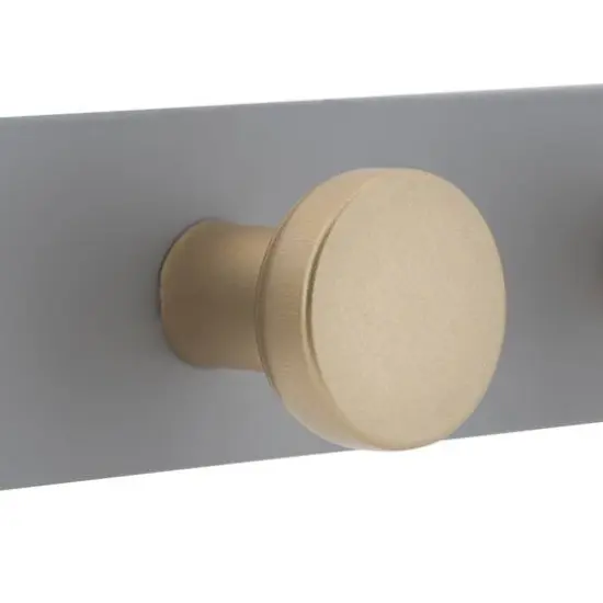 Elle D&eacute;cor Gray 3 Hook Over the Door Hook {6}