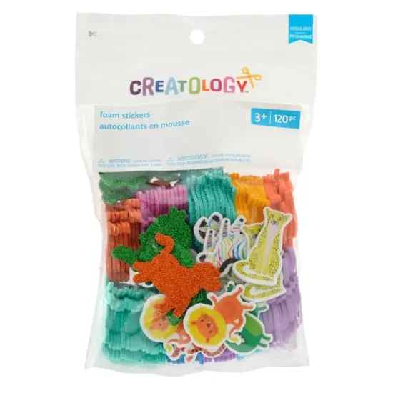 Jungle Animals Foam Stickers by Creatology&trade; {3}