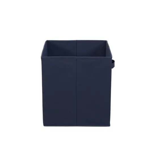 2 Pack Household Essentials 13" Fabric Storage Bins Navy {9}