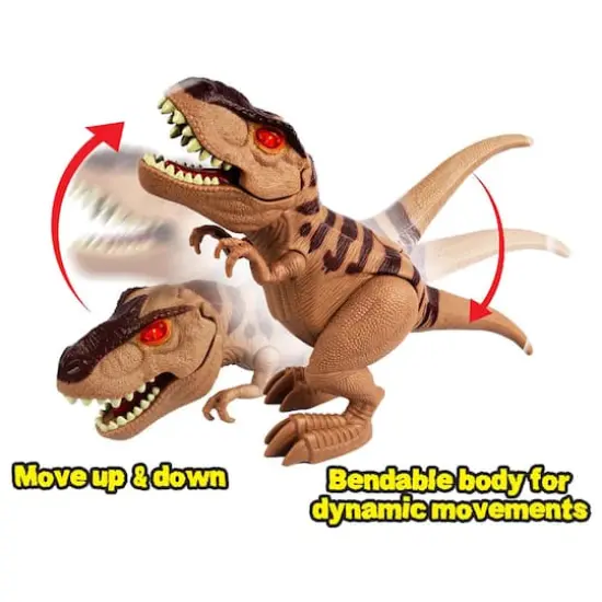 Red Box Toy Light & Sounds 13" Pre-Historic Times: Multi-Action T-REX {3}