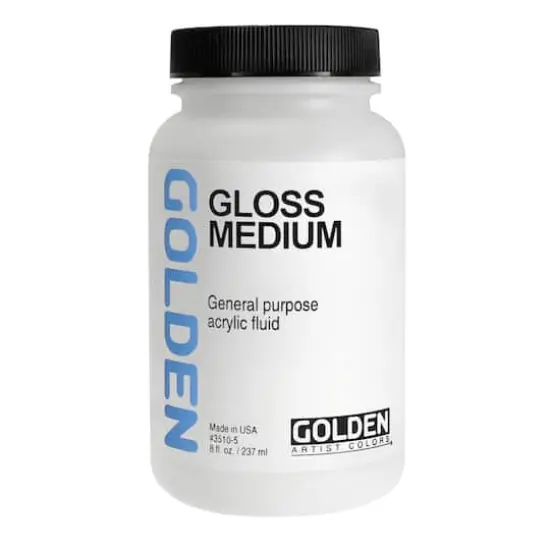 Golden Artist Colors&reg; Gloss Polymer Medium {1}
