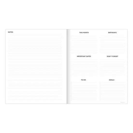 2026 Succulent Large Monthly Planner {4}