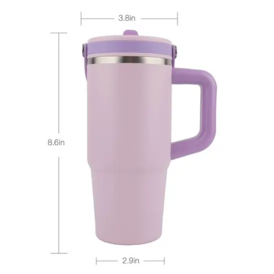 20oz. Stainless Steel Insulated Tumbler by Ashland&reg; Lavender {5}