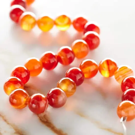 Banded Agate Round Beads, 8mm by Bead Landing&trade; {3}