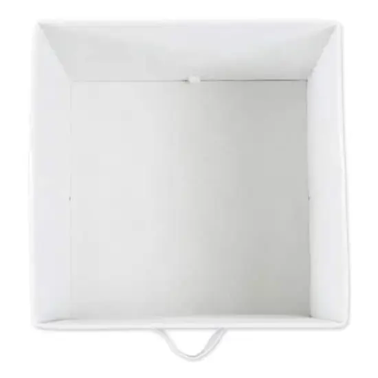 DII® 11" Nonwoven Polyester Small Dots Storage Cubes, 4ct. Gray/White {6}