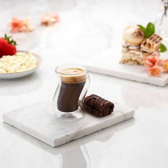 JoyJolt&reg; 2oz. Pivot Double Wall Espresso Shot Glasses, 4ct. {3}