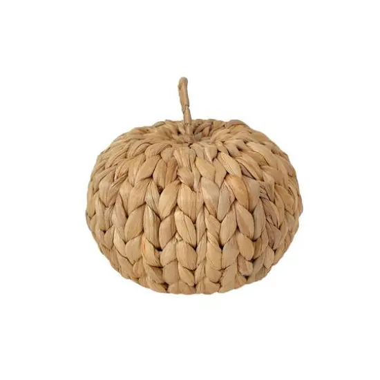 Natural Woven Water Hyacinth Pumpkin Tabletop D&eacute;cor by Ashland&reg; {3}