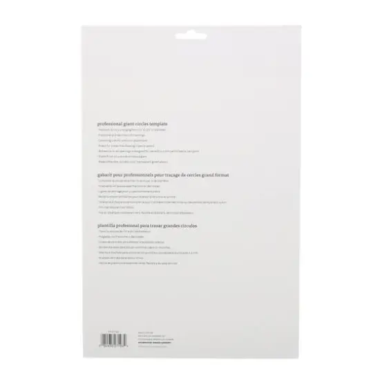 Art Alternatives Professional Giant Circles Template {4}