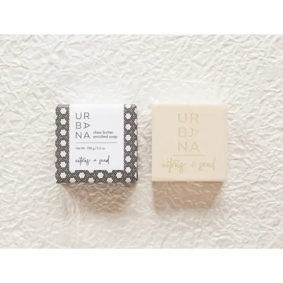 European Soaps Urbana Bar, 100g Citrus + Seed {6}