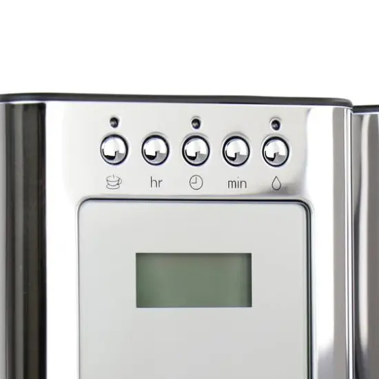 Russell Hobbs Silver Stainless Steel 8 Cup Glass Coffeemaker {7}