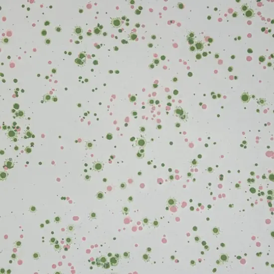 Hello Honey® 10.5" Mint & Pink Splatter Enameled Metal Platter {5}