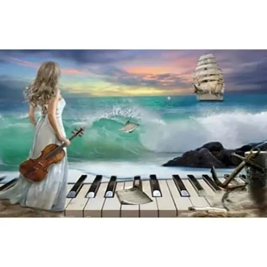 Sparkly Selections Beginner Sounds of the Ocean Diamond Painting Kit, Round Diamonds {1}