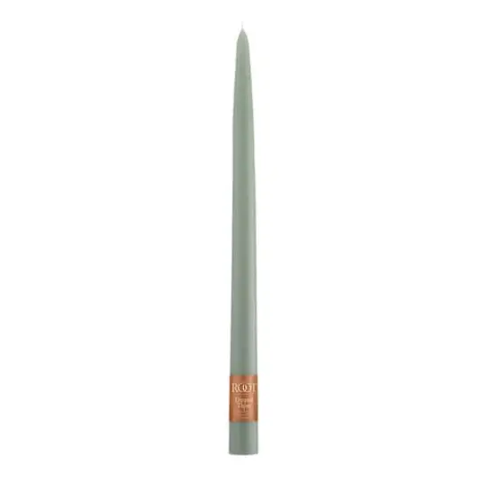 Root Candles 12" Unscented Taper Candles, 12ct. Sage Green {4}