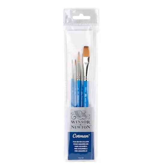 Winsor & Newton&reg; Cotman&reg; Watercolor 5 Piece Brush Set No. 2 {3}