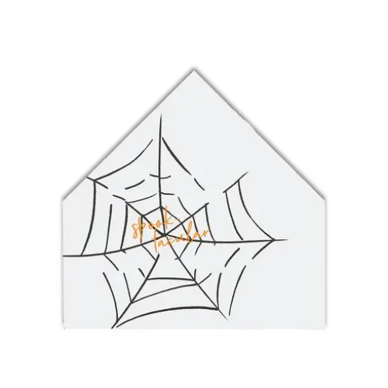 Spooktacular Web House Shaped Canvas {1}