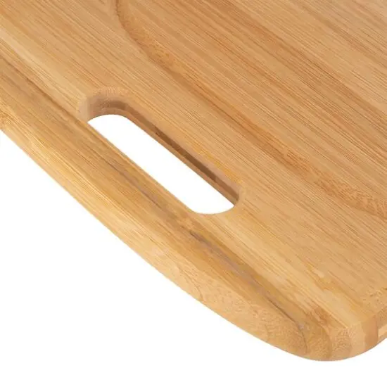 Kitchen Details Large Curved Bamboo Cutting Board {7}
