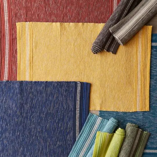 DII&reg; Modern Stripe Variegated Handwoven Recycled Yarn Rug, 2ft. x 3ft. Artichoke {7}