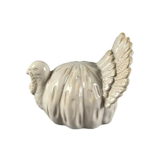 5" Ceramic Turkey Tabletop D&eacute;cor by Ashland&reg; Cream {5}