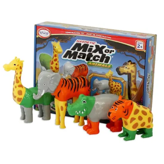 Popular Playthings&reg; Magnetic Mix or Match Jungle Animals {1}