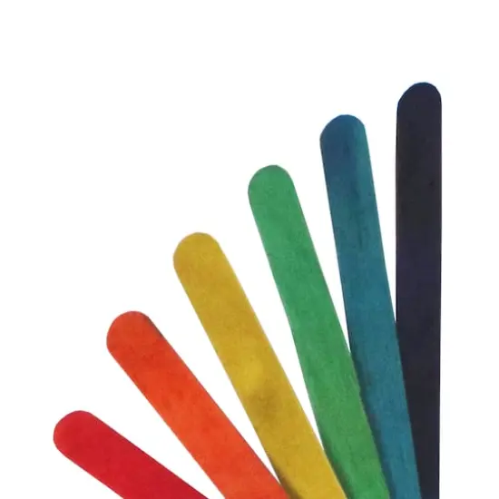 Wood Craft Sticks, Primary Colors by Creatology&trade; {3}