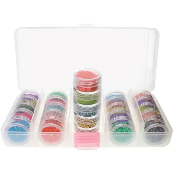 The Beadsmith&reg; 7.5'' x 4'' x 1.5'' Stack Container Org Box {6}