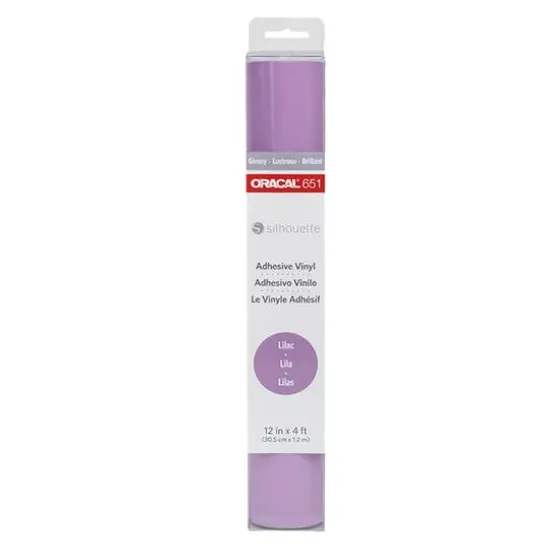 Permanent Adhesive Vinyl for Silhouette&reg; Lilac {1}