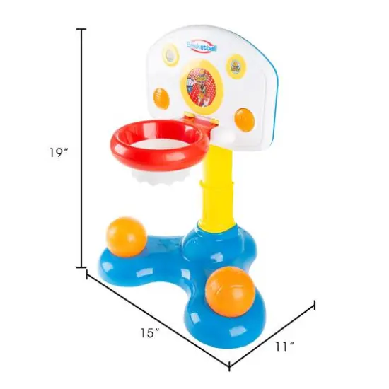 Toy Time Kid's Mini Basketball Hoop {3}