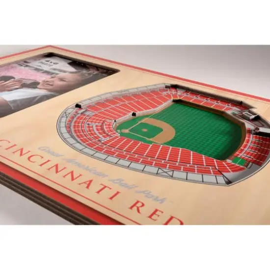 MLB 3D StadiumViews Picture Frame Cincinnati Reds {5}