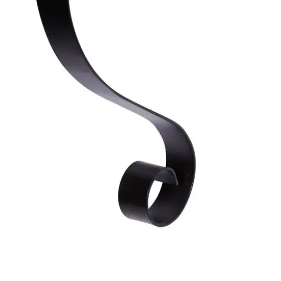 Black Iron Traditional Candle Wall Sconce, 27" x 9" x 7" {5}