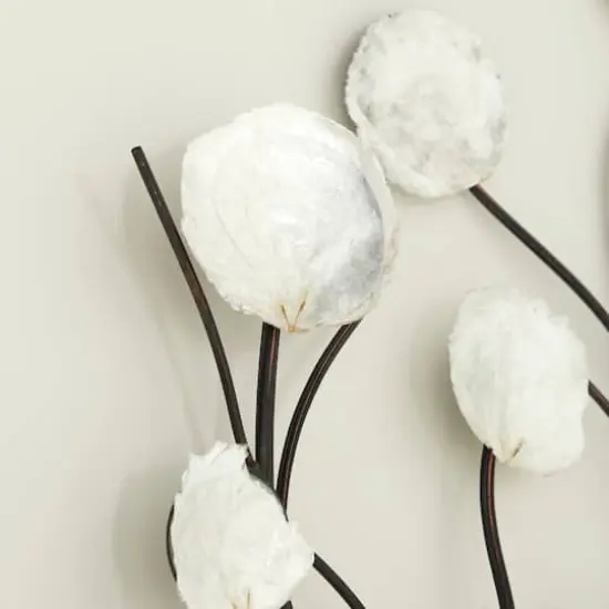 White Coastal Shell Arrangement Wall Accent {3}