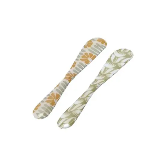 Hello Honey® Floral Enameled Stainless Steel Spreader Set {1}