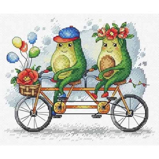 MP Studia My Half Cross Stitch Kit {1}