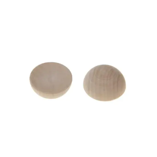 1.5" Wood Bead Halves by Make Market&reg; {1}