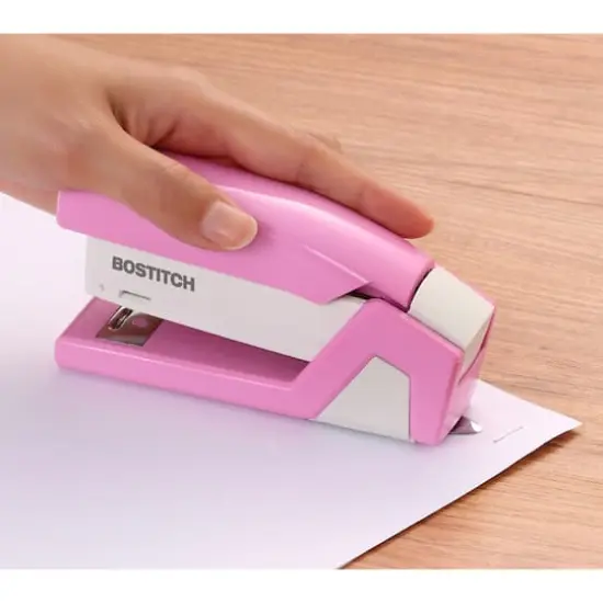 Bostitch inCOURAGE&trade; 20 Compact Stapler, Pink Ribbon {8}