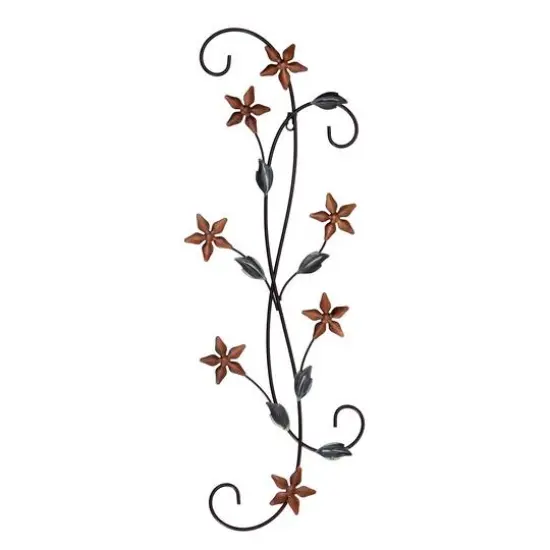 Habitat Decor 30" Chemilla Floral Metal Wall Art {1}