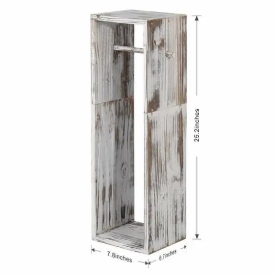 Brown Toilet Paper Holder {3}