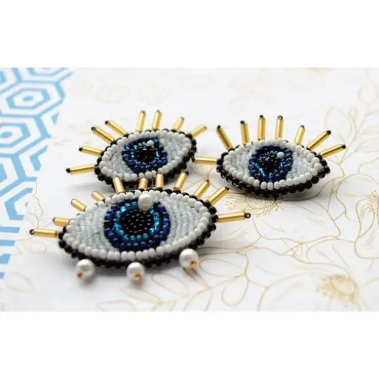 Abris Art Eyes of the Soul Bead Embroidery Decoration Kit {1}