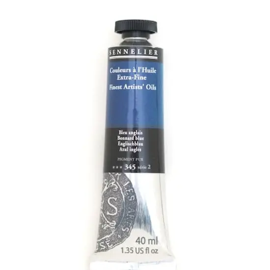 Sennelier Artists' Oil Color, 40mL 345 Bonnard Blue S2 {1}
