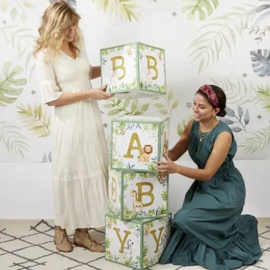 Kate Aspen Safari Baby Block Box Set, 4ct. {9}