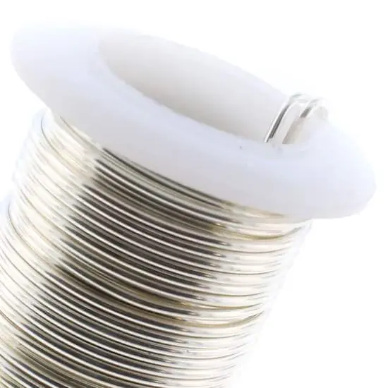 The Beadsmith&reg; Wire&trade; Elements 16 Gauge Tarnish-Resistant Wire Silver {6}