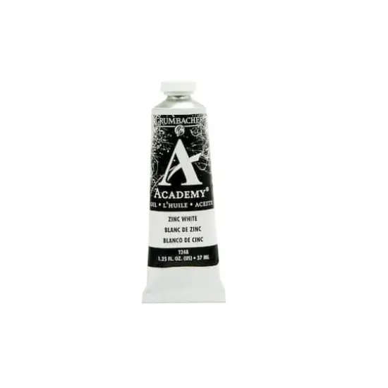 Grumbacher&reg; Academy&reg; Oil Color, 37mL Zinc White {1}