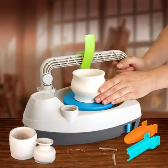 National Geographic&trade; Pottery Wheel Craft Kit {5}