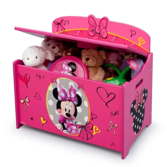 Delta Children Minnie Mouse Deluxe Toy Box {3}