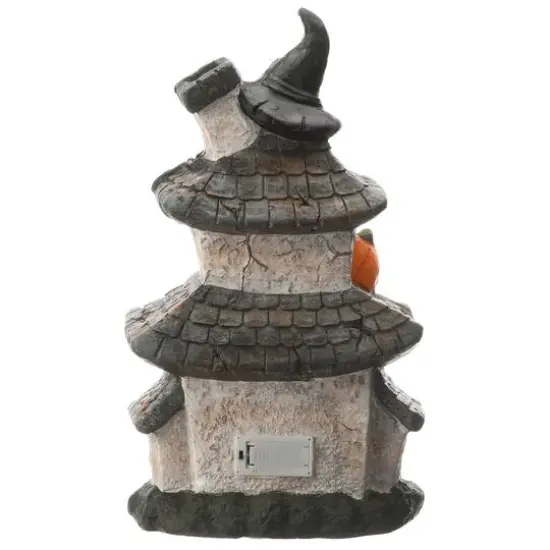 18" LED Multilevel Haunted House {8}