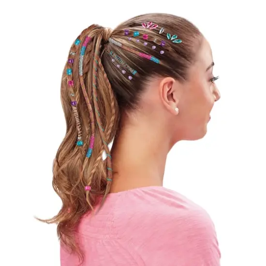 Cra-Z-Art&reg; Shimmer 'n Sparkle Braid, Bead & Twist Deluxe Hair Designer {4}