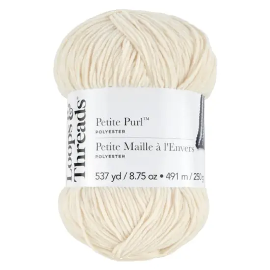Petite Purl&trade; Yarn by Loops & Threads&reg; Winter White {1}