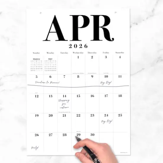 2026 Medium Art Poster Wall Calendar {5}