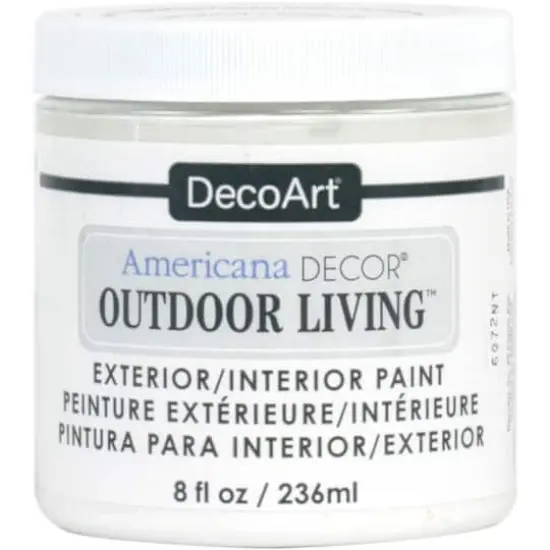 DecoArt&reg; Americana D&eacute;cor&reg; Outdoor Living Paint, 8oz. Picket Fence {1}