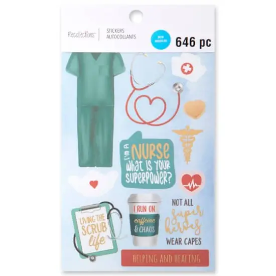 Nurse Stickers by Recollections&trade; {8}